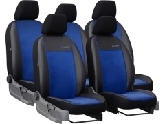 Pokrowce samochodowe do Citroen Xsara Picasso II (1999-2010). Pokrowce miarowe alkantara, skórzane w kolorze niebieski, pasują do Citroen Xsara Picasso II (1999-2010).