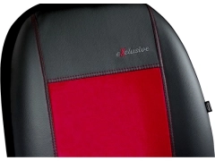 Pokrowce samochodowe do Toyota Corolla Cross Hybrid (2022-...). Pokrowce miarowe alkantara, skórzane w kolorze czerwony, pasują do Toyota Corolla Cross Hybrid (2022-...).