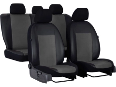 Pokrowce samochodowe, Pokrowce uniwersalne alkantara, skórzane w kolorze ciemnoszary,.