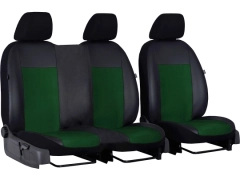 Pokrowce samochodowe do Toyota ProAce City Van 2+1 (2018-...). Pokrowce miarowe alkantara, skórzane w kolorze zielony, pasują do Toyota ProAce City Van 2+1 (2018-...).