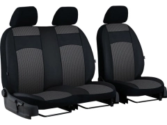 Pokrowce samochodowe do Opel Vivaro C (III) 2+1 (2019-...). Pokrowce miarowe materiałowe, skórzane w kolorze 2 EX, pasują do Opel Vivaro C (III) 2+1 (2019-...).