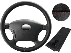 Pokrowce samochodowe, Pokrowce na kierownice skórzane.