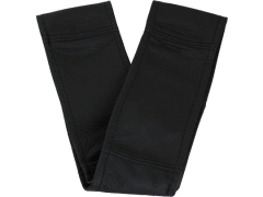 Pokrowce samochodowe, Pokrowce na kierownice skórzane w kolorze czarny,.