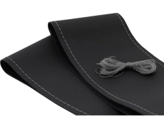 Pokrowce samochodowe, Pokrowce na kierownice skórzane.