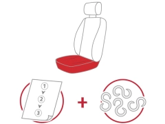 Pokrowce samochodowe, Pokrowce uniwersalne materiałowe.