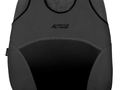 Koszulki samochodowe, Koszulki na siedzenia alkantara, skórzane w kolorze ciemnoszary (wzór A),.