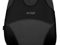 Koszulki samochodowe, Koszulki na siedzenia alkantara, skórzane w kolorze ciemnoszary (wzór B),.