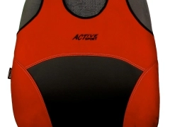 Koszulki samochodowe, Koszulki na siedzenia alkantara, skórzane w kolorze ceglasty (wzór A),.