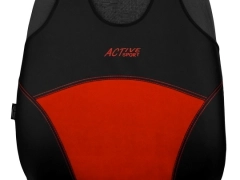 Koszulki samochodowe, Koszulki na siedzenia alkantara, skórzane w kolorze ceglasty (wzór B),.