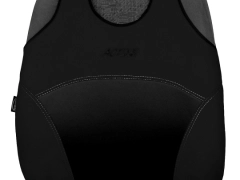 Koszulki samochodowe, Koszulki na siedzenia alkantara, skórzane w kolorze czarny (wzór A),.