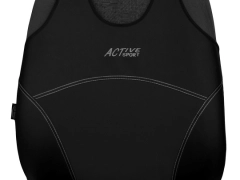 Koszulki samochodowe, Koszulki na siedzenia alkantara, skórzane w kolorze czarny (wzór B),.