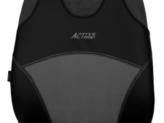 Koszulki samochodowe, Koszulki na siedzenia alkantara, skórzane w kolorze jasnoszary (wzór B),.