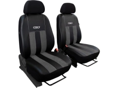 Pokrowce samochodowe, Pokrowce uniwersalne alkantara, skórzane w kolorze ciemnoszary,.