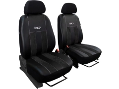 Pokrowce samochodowe, Pokrowce uniwersalne alkantara, skórzane w kolorze czarny,.