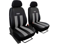 Pokrowce samochodowe, Pokrowce uniwersalne alkantara, skórzane w kolorze jasnoszary,.