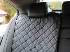 Pokrowce samochodowe, Pokrowce ochronne skórzane w kolorze K-2 (czarny),.