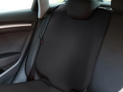 Pokrowce samochodowe, Pokrowce ochronne skórzane w kolorze czarny,.