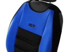 Maty samochodowe, Maty tłoczone skórzane, materiałowe w kolorze niebieski,.