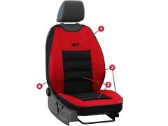 Maty samochodowe, Maty tłoczone skórzane, materiałowe.