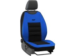 Maty samochodowe, Maty tłoczone skórzane, materiałowe w kolorze niebieski,.