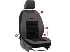 Maty samochodowe, Maty tłoczone skórzane, materiałowe.