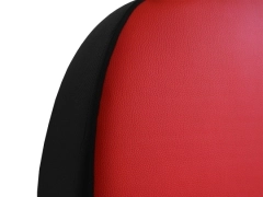 Pokrowce samochodowe, Pokrowce ochronne skórzane w kolorze czerwony,.