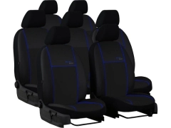 Pokrowce samochodowe do Toyota Prius III Plus 7m (2013-2016). Pokrowce miarowe skórzane w kolorze niebieski, pasują do Toyota Prius III Plus 7m (2013-2016).