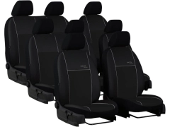 Pokrowce samochodowe do Peugeot Expert III 8m (2017-...). Pokrowce miarowe skórzane w kolorze szary, pasują do Peugeot Expert III 8m (2017-...).