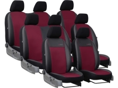Pokrowce samochodowe do Peugeot Expert III 8m (2017-...). Pokrowce miarowe skórzane w kolorze bordowy, pasują do Peugeot Expert III 8m (2017-...).