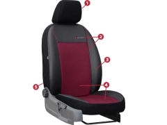 Pokrowce samochodowe do Citroen Jumper 2+1+4 (7m) (2006-2021). Pokrowce miarowe skórzane pasują do Citroen Jumper 2+1+4 (7m) (2006-2021).