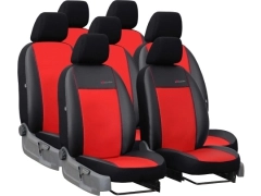 Pokrowce samochodowe do Ford S-max I 7m (2006-2015). Pokrowce miarowe skórzane w kolorze czerwony, pasują do Ford S-max I 7m (2006-2015).