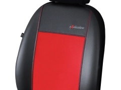 Pokrowce samochodowe, Pokrowce uniwersalne skórzane w kolorze czerwony,.