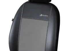 Pokrowce samochodowe, Pokrowce uniwersalne skórzane w kolorze szary,.