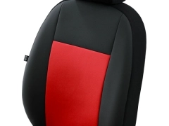 Pokrowce samochodowe do Toyota Corolla Cross Hybrid (2022-...). Pokrowce miarowe skórzane w kolorze czerwony, pasują do Toyota Corolla Cross Hybrid (2022-...).