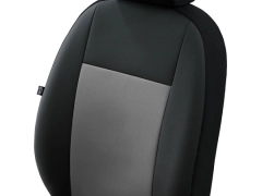 Pokrowce samochodowe do Toyota Corolla Cross Hybrid (2022-...). Pokrowce miarowe skórzane w kolorze szary, pasują do Toyota Corolla Cross Hybrid (2022-...).