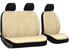 Pokrowce samochodowe do Opel Vivaro C (III) 2+1 (2019-...). Pokrowce miarowe skórzane pasują do Opel Vivaro C (III) 2+1 (2019-...).