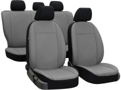 Pokrowce samochodowe do Toyota Hilux VII (2005-2016). Pokrowce miarowe skórzane w kolorze szary, pasują do Toyota Hilux VII (2005-2016).