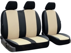 Pokrowce samochodowe do Opel Vivaro C (III) 2+1 (2019-...). Pokrowce miarowe skórzane pasują do Opel Vivaro C (III) 2+1 (2019-...).