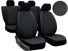 Pokrowce samochodowe, Pokrowce uniwersalne skórzane w kolorze czarny,.