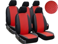 Pokrowce samochodowe do Ford Grand C-Max II (2010-2015). Pokrowce miarowe skórzane w kolorze czerwony, pasują do Ford Grand C-Max II (2010-2015).