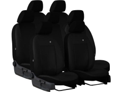 Pokrowce samochodowe do Renault Trafic 7m Spaceclass (2021-...). Pokrowce miarowe skórzane w kolorze czarny, pasują do Renault Trafic 7m Spaceclass (2021-...).