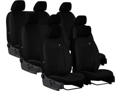 Pokrowce samochodowe do Peugeot Traveller 8m (2016-...). Pokrowce miarowe skórzane w kolorze czarny, pasują do Peugeot Traveller 8m (2016-...).
