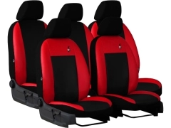 Pokrowce samochodowe do Peugeot 5008 II 5m (2017-...). Pokrowce miarowe skórzane w kolorze czerwony, pasują do Peugeot 5008 II 5m (2017-...).