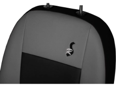 Pokrowce samochodowe do Toyota Corolla Cross Hybrid (2022-...). Pokrowce miarowe skórzane w kolorze szary, pasują do Toyota Corolla Cross Hybrid (2022-...).