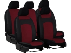 Pokrowce samochodowe do Renault Trafic III 1+1+3x1 (2014-...). Pokrowce miarowe skórzane w kolorze bordowy, pasują do Renault Trafic III 1+1+3x1 (2014-...).