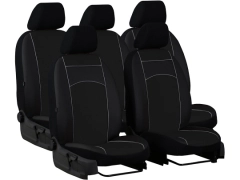 Pokrowce samochodowe do Renault Trafic III 1+1+3x1 (2014-...). Pokrowce miarowe skórzane w kolorze czarny, pasują do Renault Trafic III 1+1+3x1 (2014-...).