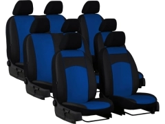Pokrowce samochodowe do Peugeot Expert III 8m (2017-...). Pokrowce miarowe skórzane w kolorze niebieski, pasują do Peugeot Expert III 8m (2017-...).