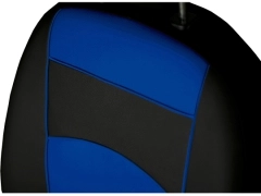 Pokrowce samochodowe do Toyota Corolla Cross Hybrid (2022-...). Pokrowce miarowe skórzane w kolorze niebieski, pasują do Toyota Corolla Cross Hybrid (2022-...).