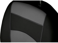 Pokrowce samochodowe do Toyota Corolla Cross Hybrid (2022-...). Pokrowce miarowe skórzane w kolorze szary, pasują do Toyota Corolla Cross Hybrid (2022-...).