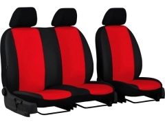 Pokrowce samochodowe, Pokrowce uniwersalne skórzane w kolorze czerwony,.